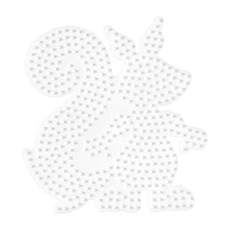 Hama - Perles - 302 - Taille Midi - Plaque Ecureuil