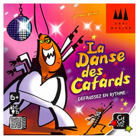 Gigamic - Jeu de société - La danse des cafards