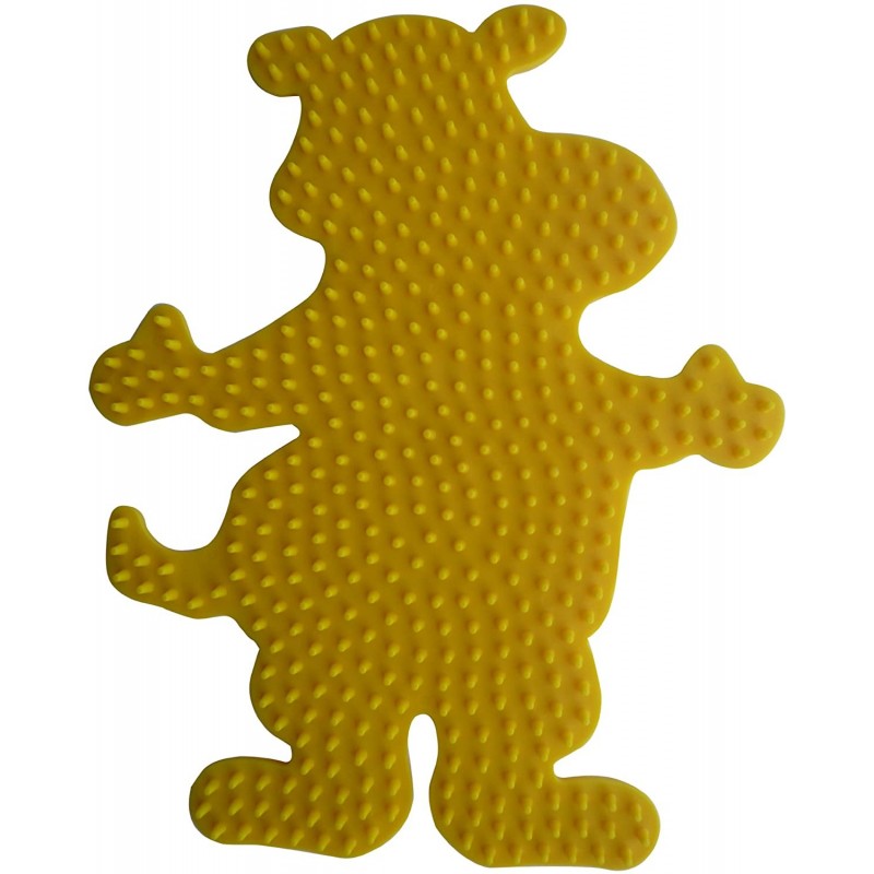 Hama - Perles - 303-03 - Taille Midi - Plaque hippopotame jaune