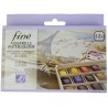 Lefranc Bourgeois - Coffret d'aquarelle - 12 demi godets