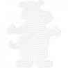 Hama - Perles - 303 - Taille Midi - Plaque hippopotame