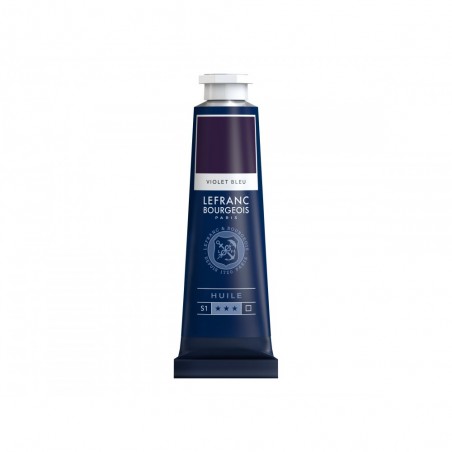 Lefranc Bourgeois - Peinture à l'huile - 40 ml - Violet bleu
