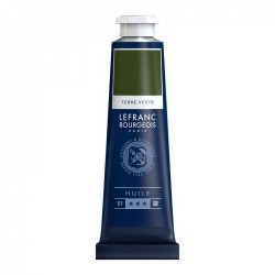 Lefranc Bourgeois - Peinture à l'huile - 40 ml - Terre verte