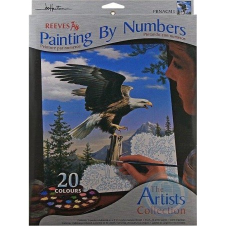 Reeves - Peinture par numéro - Aigle