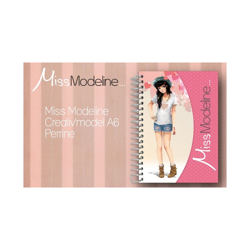 Avenue Mandarine - Carnet A6 - Miss Modeline