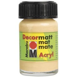 Marabu Peinture acrylique""Decormatt"" Café laiteux 15 ml