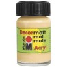 Marabu Peinture acrylique""Decormatt"" Café laiteux 15 ml