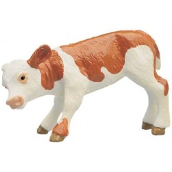 Bully - Figurine - 62521 - Veau marron et blanc