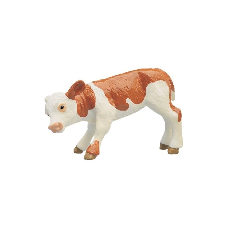 Bully - Figurine - 62521 - Veau marron et blanc