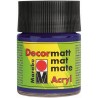 Marabu Decormatt- Arcyl - 50ml - Violet Foncé