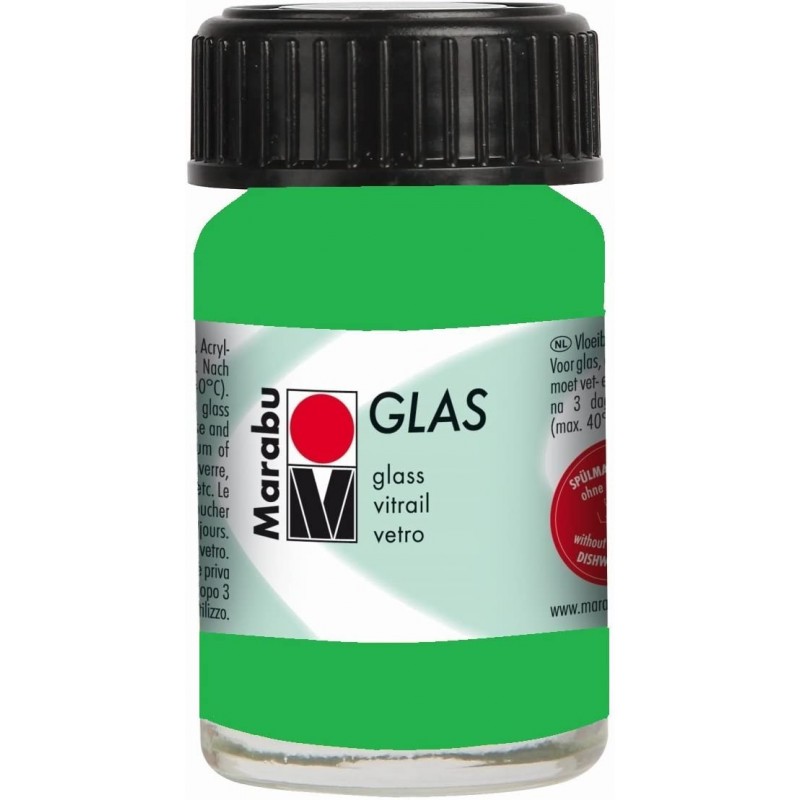 Marabu Glas Peinture vitrail 15 ml Vert