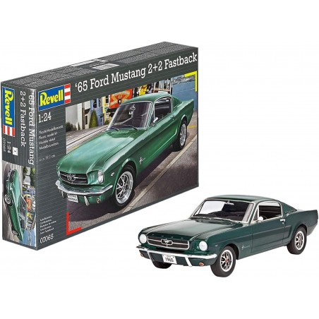 Revell - 7065 - Maquette Voiture - 1965 ford mustang 2et2 fastback
