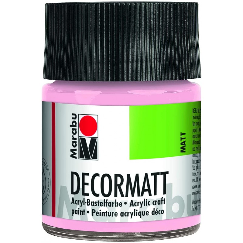 Marabu Decormatt Acryl, 50 ml Rose Sauvage