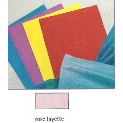 Rayher - Papier de soie japon - Rose layette - Rouleau de 150 x 70 cm