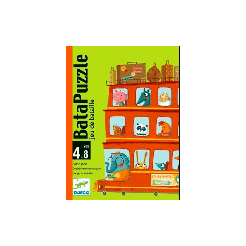 Djeco - DJ05125 - Jeux de cartes - Bata Puzzle