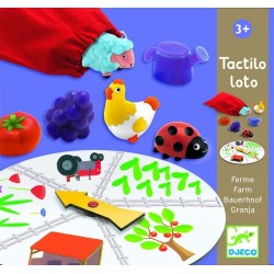 Djeco - DJ08135 - Jeux éducatifs - Tactilo loto ferme