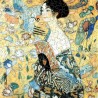 Michèle Wilson - Puzzle d'art en bois - 350 pièces - La dame à l'éventail - Klimt
