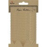 Rayher - Blister de cordon en papier avec fanion kraft - 2,7 mètres