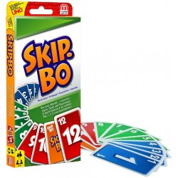 Mattel - Jeu de société - Skip Bo