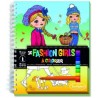 Sentosphère - 9104 - Coloriage - Fashion girls avec blister de feutres