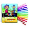 Sentosphère - 9104 - Coloriage - Fashion girls avec blister de feutres