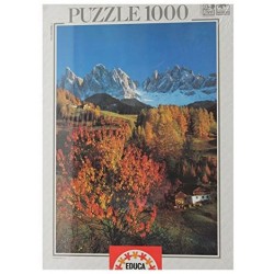 Educa - Puzzle 1000 pièces - Macizo de Geisler, Italie