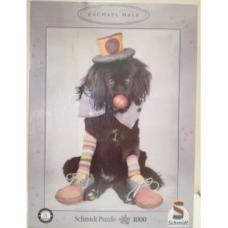 Schmidt - Puzzle 1000 pièces - George Rachael hale - Le chien clown