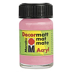 Marabu - Decor Matt Acrylique - Rose pastel