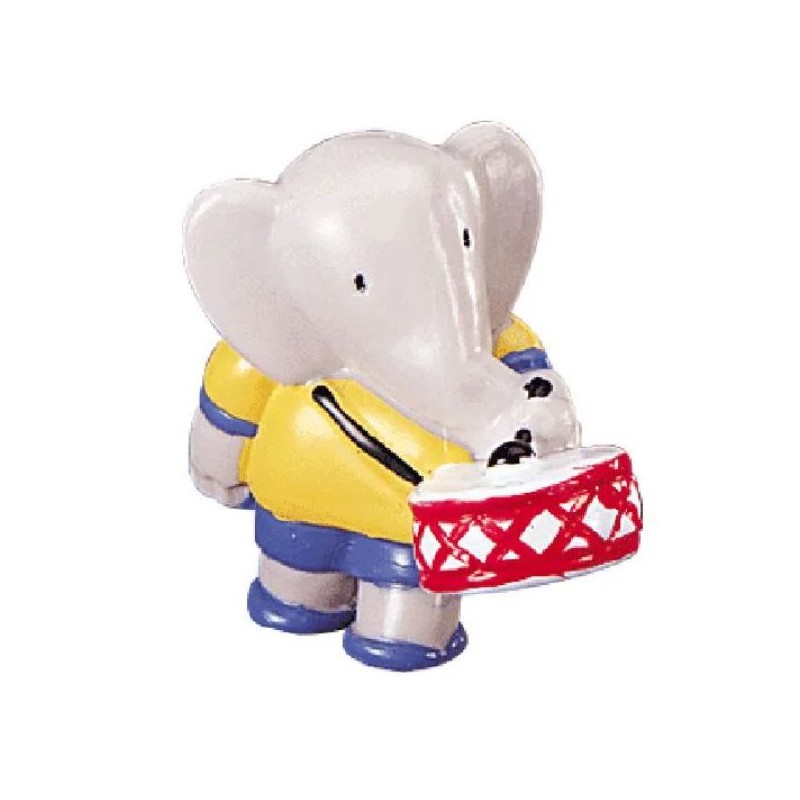 Plastoy - Figurine - 61244 - Babar - Pom avec son tambour