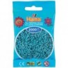 Hama - Perles - 501-31 - Taille Mini - Sachet 2000 perles turquoise