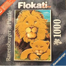 Ravensburger - Puzzle 1000 pièces - Le Lion