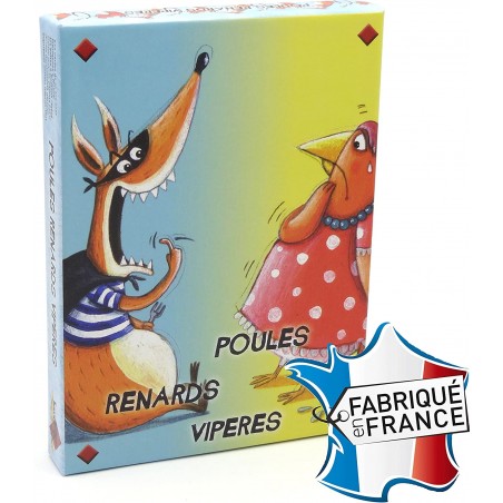 Jeux FK - Jeu de cartes - Poules Renards Vipères