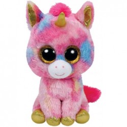 Peluche TY - Peluche 41 cm - Fantasia la licorne