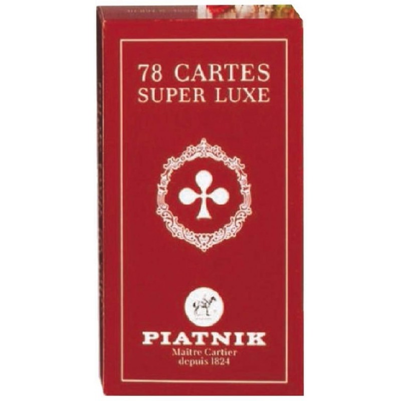 Piatnik - Jeu de cartes - Tarot luxe 78 cartes - Dos classique