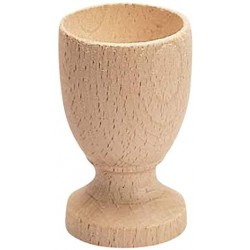 Coquetier en bois à décorer