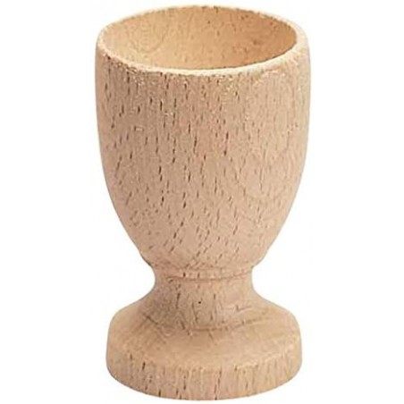 Coquetier en bois à décorer