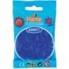 Hama - Perles - 501-36 - Taille Mini - Sachet 2000 perles bleu néon