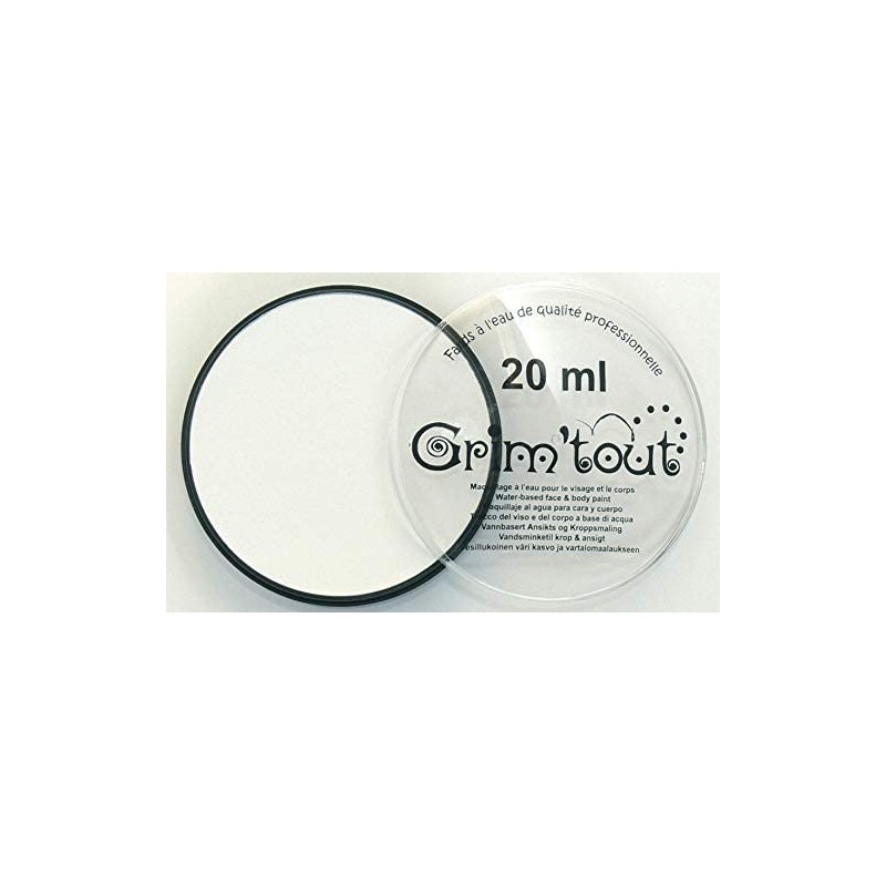 OZ - Déguisement - Maquillage Grim Tout - Galet 20 ml - Blanc