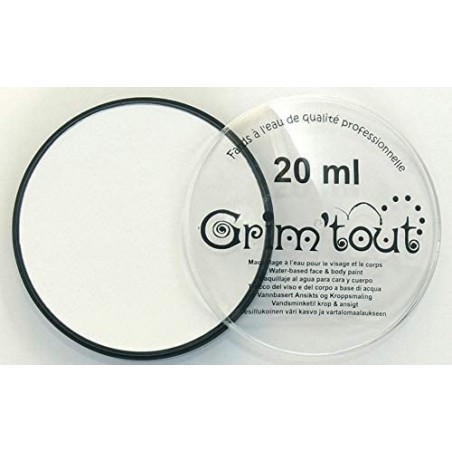 OZ - Déguisement - Maquillage Grim Tout - Galet 20 ml - Blanc