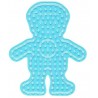 Hama - Perles - 8208 - Taille Maxi - Plaque transparente garçon