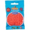 Hama - Perles - 501-44 - Taille Mini - Sachet 2000 perles rouge pastel