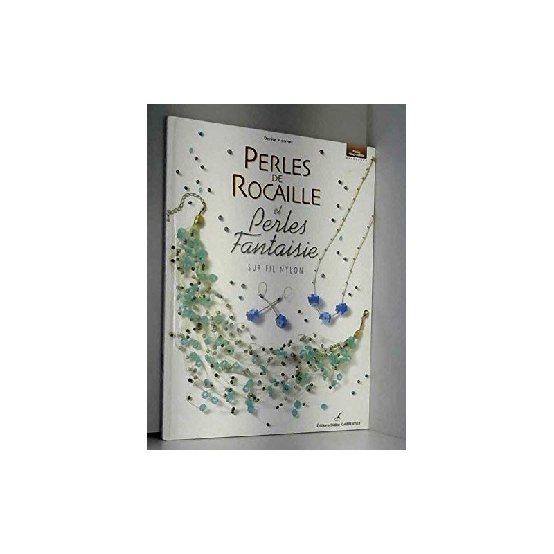 Perles de rocaille et perles fantaisie sur fil nylon