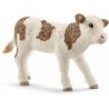 Schleich - 13802 - Farm World - Veau Simmental français