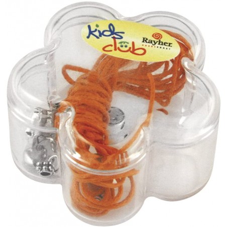 Rayher - Kit de fabrication de bracelets de l'amitié - Orange