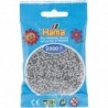 Hama - Perles - 501-70 - Taille Mini - Sachet 2000 perles gris claire