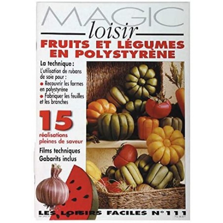 EDITIONS DE SAXE - fruits legumes polystyrene