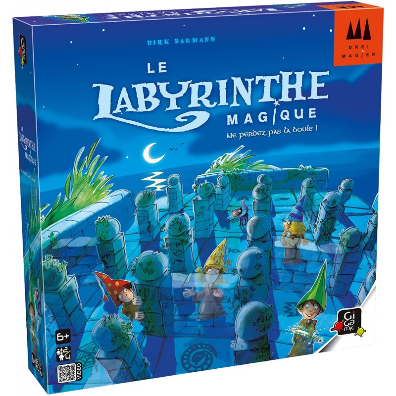 Gigamic - Jeu de société - Le labyrinthe magique