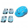 Set de protection pour rollers ou trotinnettes taille xs bleu