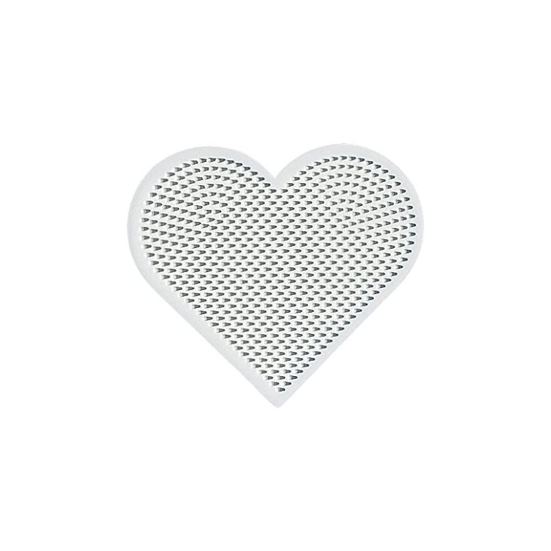 Hama - Perles - 591 - Taille Mini - Plaque coeur