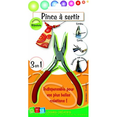 Graine Créative - Loisirs créatifs - FIMO - Accessoires - Pince à sertir 3 en 1